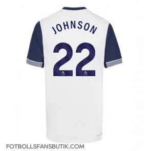 Tottenham Hotspur Brennan Johnson #22 Replika Hemmatröja 2024-25 Kortärmad